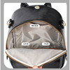 Simple soft leather backpack, versatile commuter backpack