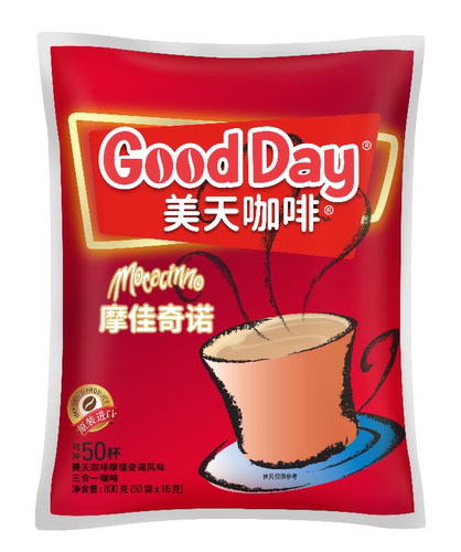 尼进口good day好日子原味咖啡三合一速溶摩佳奇诺美天咖啡50包-图0