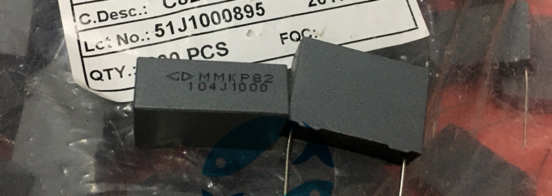 MMKP82 104J 1000V 脚距P22.5mm 0.1uf 100n 灰色校正电容 - 图1