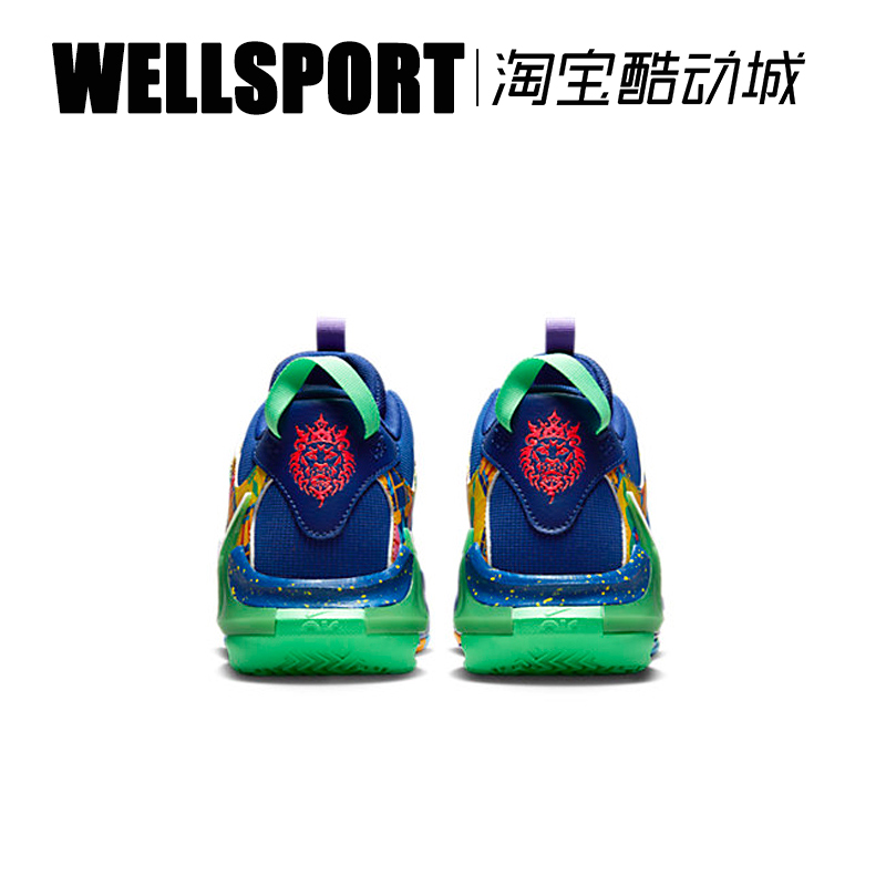 NIKE LEBRON WITNESS VII女子缓震中帮耐磨篮球鞋 DQ8650-400-005 - 图2