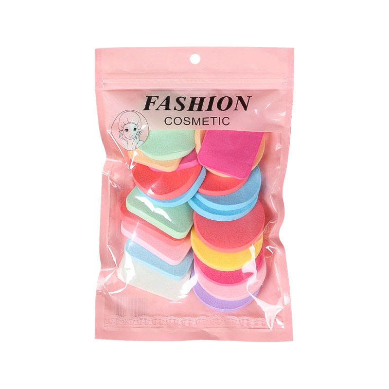 化妆棉海棉超软湿粉扑海绵扑彩妆粉底干粉干湿两用BB霜专用20片装,淘宝优惠券,粉丝福利购,淘宝优惠卷