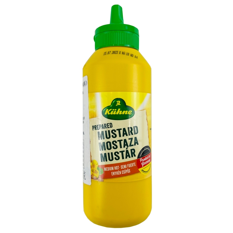 206970德国冠利中辣芥末酱PREPARED MUSTARD MOSTAZA MUSTAR 255g-图3