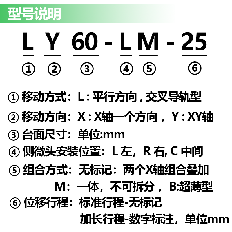 微调LX40/LY40位移平台光学滑台EJA01-40/B11-40A/MX40-AC/XPG40 - 图2