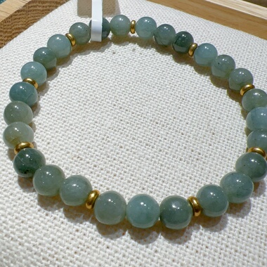 天然翡翠手链原创设计小众轻奢