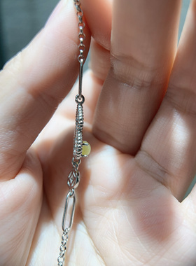 简约冷淡风黄翡翠葫芦手链