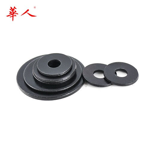8级加大平垫 高强度加宽加厚重型平垫圈介子华司45钢 M6-M30 - 图3