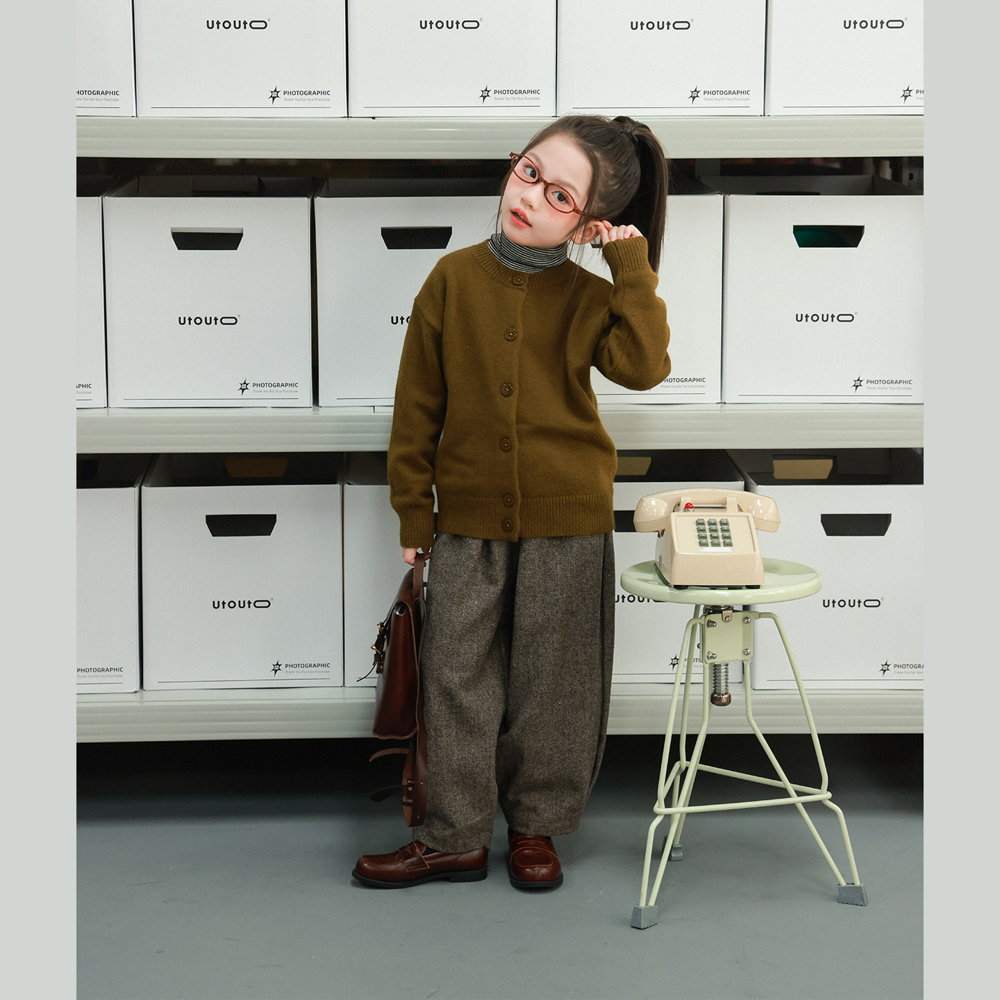 大耳象女童加绒收口灯笼裤冬季新款宝儿休闲百搭厚裤子羊毛混纺,淘宝优惠券,粉丝福利购,淘宝优惠卷