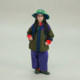 Utouto ລະດູຫນາວ patchwork jacketed hooded
