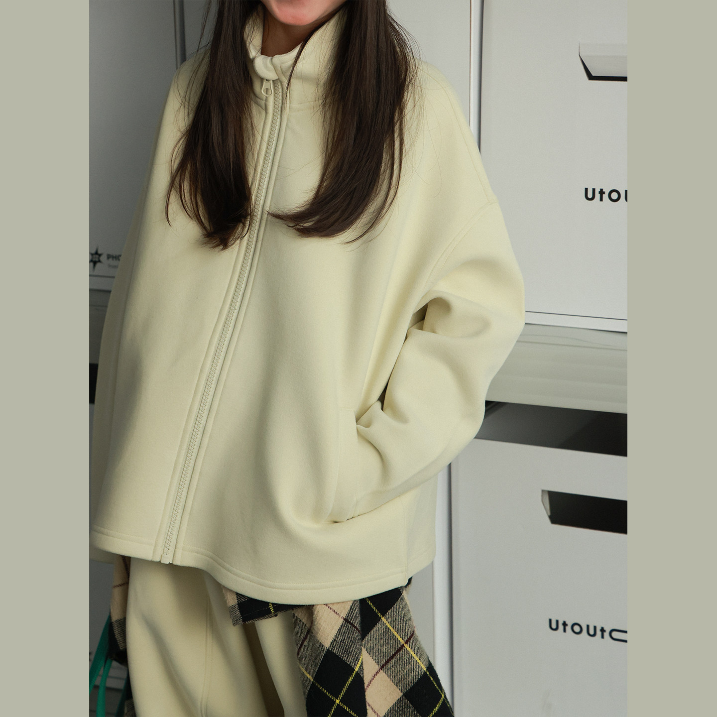 大耳象女童立领加绒外套加绒蟹钳裤冬季新款宝儿保暖休闲卫衣套装,淘宝优惠券,粉丝福利购,淘宝优惠卷