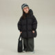 Utouto ລະດູຫນາວທີ່ມີສອງສີ, jeans fleece spliced