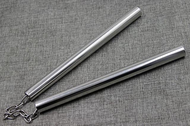 Stainless steel nunchaku nunchaku anti-slip nunchaku