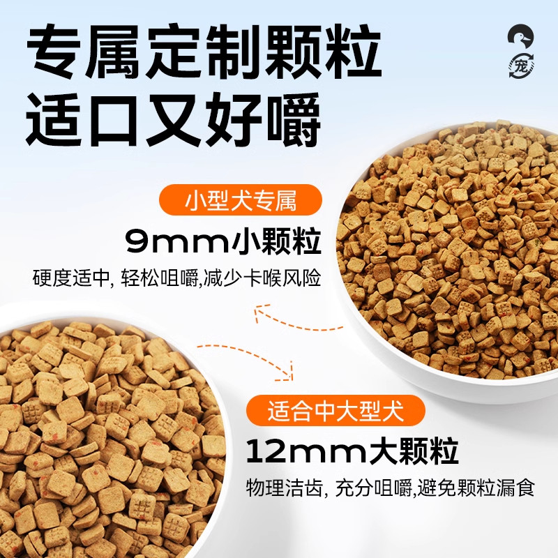 领先狗粮低温烘焙犬粮鸭肉梨5.4kg中大型犬成犬营养去泪痕狗主粮,淘宝优惠券,粉丝福利购,淘宝优惠卷