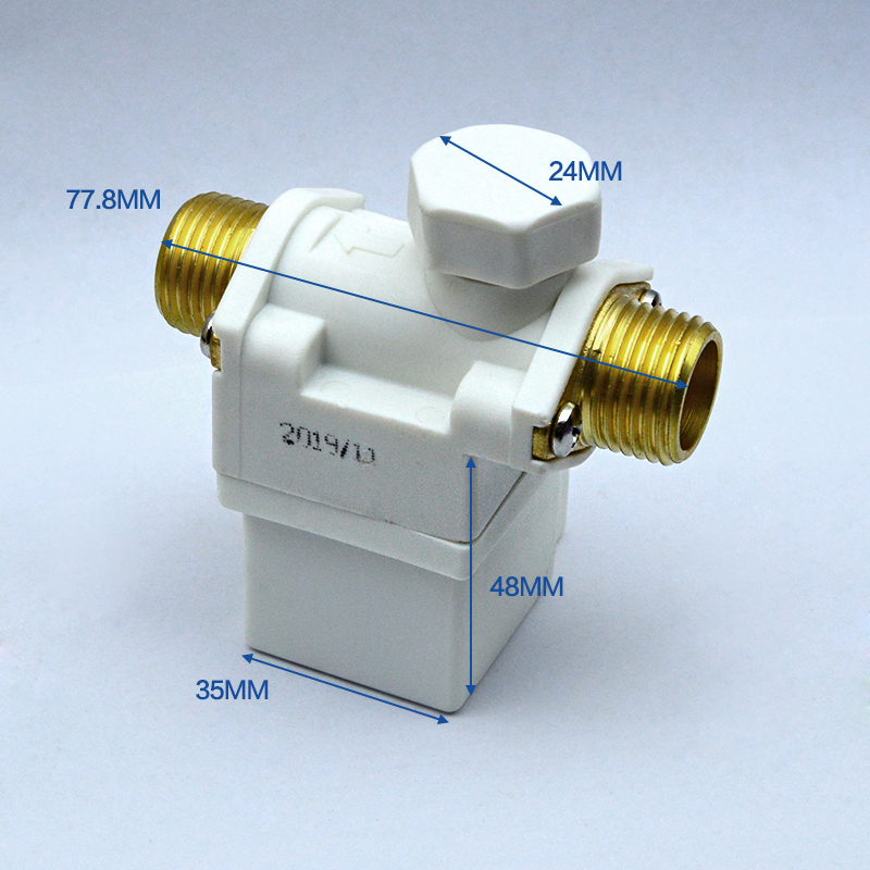 太阳能电磁阀 四分接口热水器自动控制上水阀DC12V24VAC220V - 图2