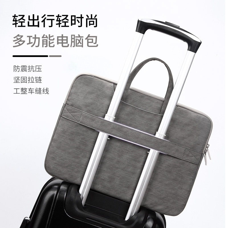 手提包男士商务包13.3女寸电脑包 卡弗派男士包袋