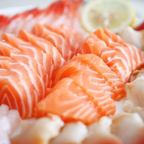 挪威进口冰鲜三文鱼中段新鲜生鲜鱼片冰鲜三文鱼 - 图2