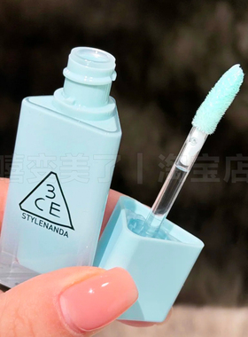 3ce唇釉小硬糖方糖蓝闪裸色水光