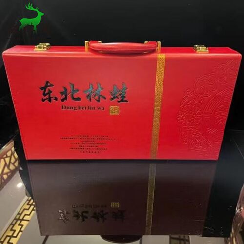 32支长白山雪蛤干雪哈林蛙干蛤蟆干整只雪蛙油新鲜礼盒吉林东北 - 图0