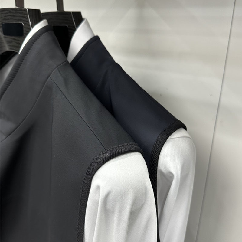 新款男士立领拉链马甲外套 两面穿 加厚弹力免烫 时尚商务休闲2色,淘宝优惠券,粉丝福利购,淘宝优惠卷