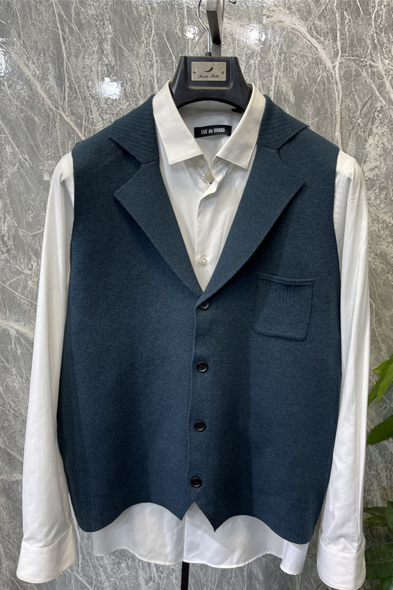 专柜新款 男士毛背心西服 马甲开衫V领抗起球羊毛时尚商务休闲6色,淘宝优惠券,粉丝福利购,淘宝优惠卷