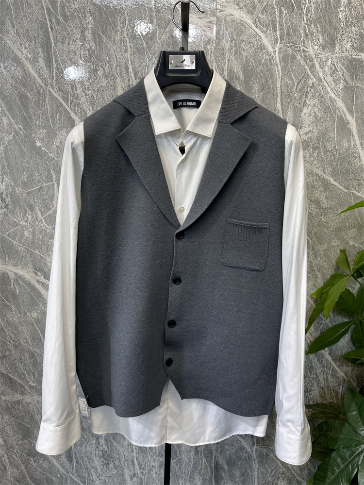 专柜新款 男士毛背心西服 马甲开衫V领抗起球羊毛时尚商务休闲6色,淘宝优惠券,粉丝福利购,淘宝优惠卷