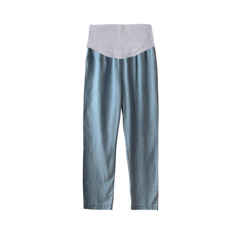 孕妇裤子冰丝外穿夏季宽松夏打底裤 沐月母婴孕妇打底裤