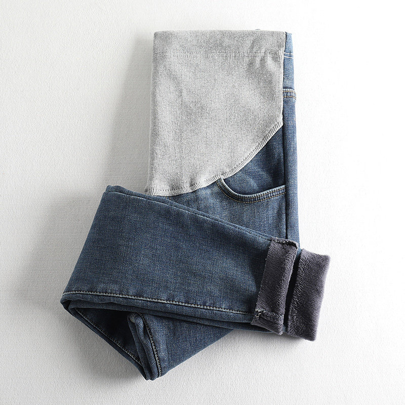 外穿春秋款九分时尚潮妈孕妇裤子 沐月母婴孕妇打底裤