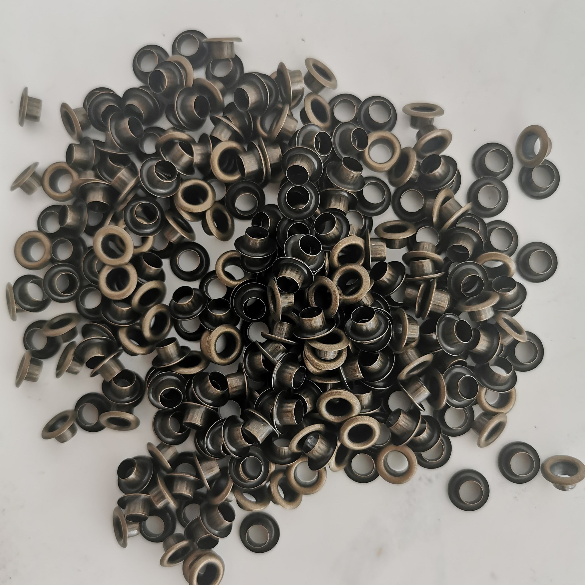 鸟语花香手作DIY香薰蜡烛蜡牌扣 金属扣眼 内外径9/4.5mm - 图1