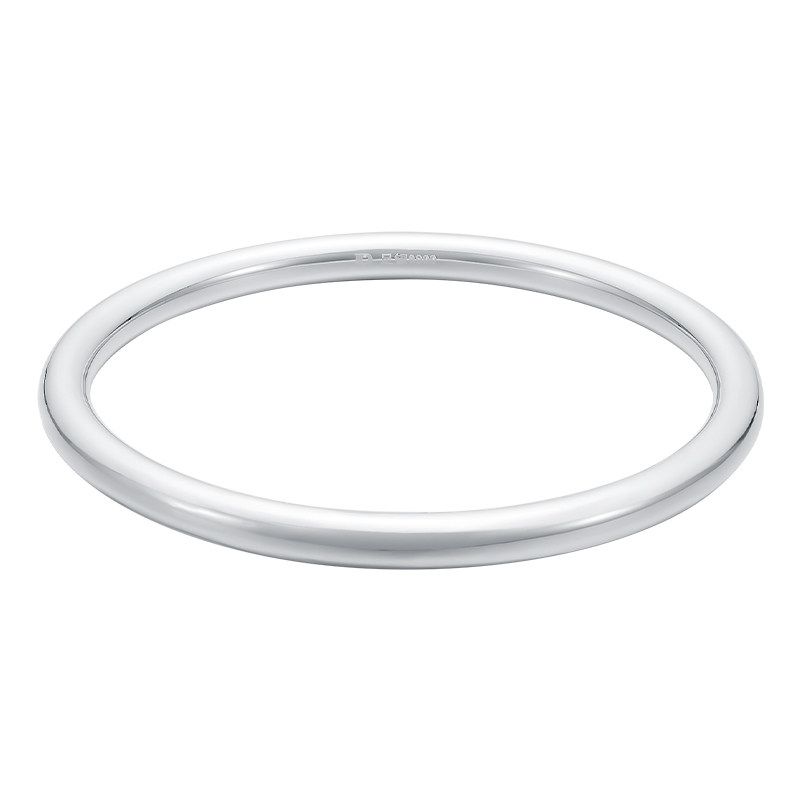 顺钦银楼s9999素圈光面女闭口纯银 顺钦银楼手镯