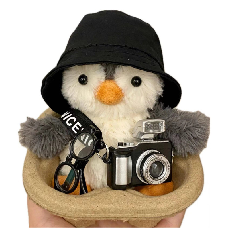 【仅衣服】jellycat11cm花生企鹅衣服帽16/18/23厘米玩偶相机配饰,淘宝优惠券,粉丝福利购,淘宝优惠卷