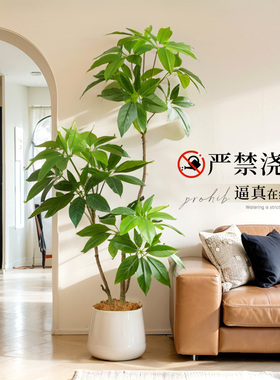 仿真绿植大叶伞盆栽客厅沙发边仿生树大摆件落地装饰室内高级造景