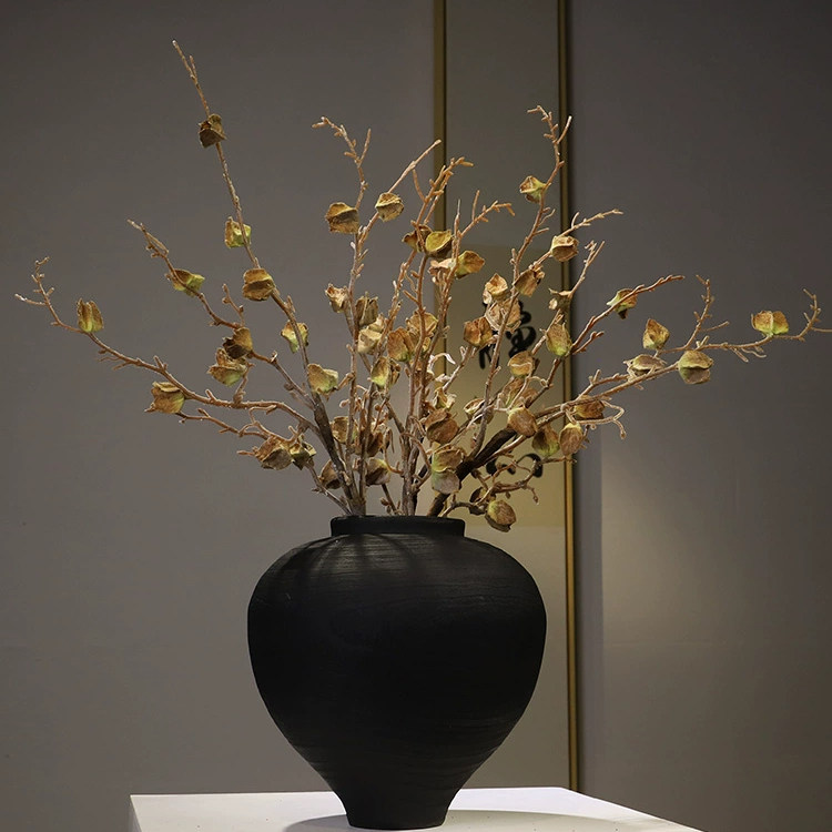 禅意新中式花瓶树脂室内摆件宋代美学民宿家居别墅侘寂高级装饰,淘宝优惠券,粉丝福利购,淘宝优惠卷