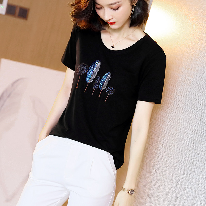 重磅短袖女装2020新款夏季宽松t恤 意冉T恤