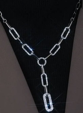 金属链条项链个性气质简约小众女