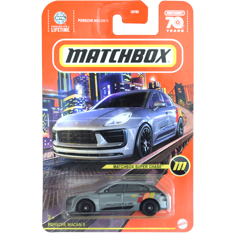 Matchbox 火柴盒合金玩具车小汽车30782普卡工程车模男孩玩具9C2W - 图2