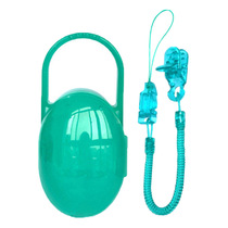 Philips New Anyi General assorted anti-drop chain appeasement pacifier containing box portable baby dust-proof pacifier box