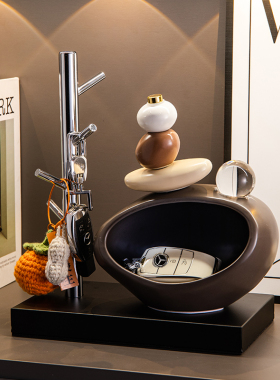 【石来运转】钥匙收纳玄关摆件