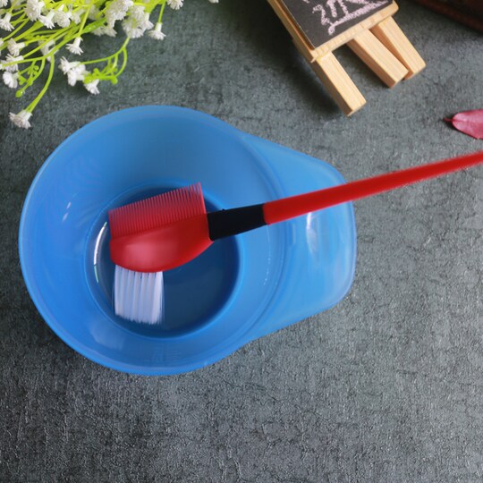 Diy professional high-end inverted film care hair dyeing comb