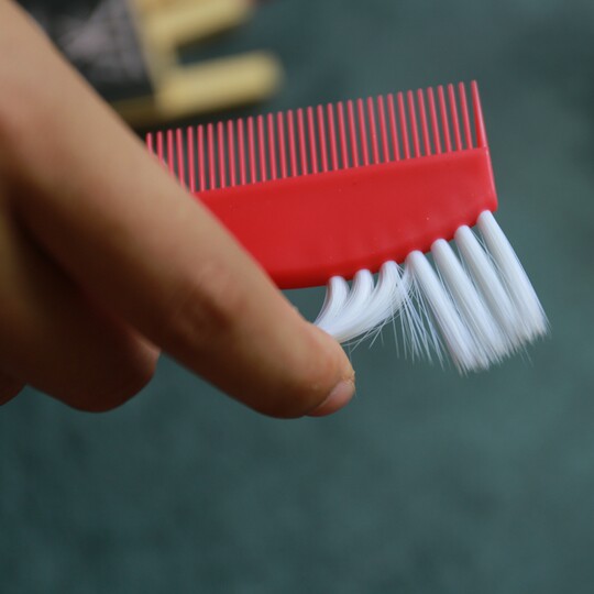 Diy professional high-end inverted film care hair dyeing comb