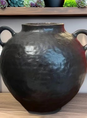 景德镇陶瓷花瓶家居客厅摆件绿植水培花瓶玄关插花茶室民宿装饰品