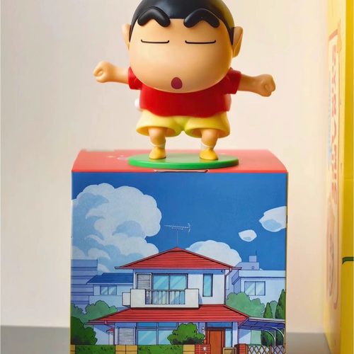 正版52toys蜡笔小新动感新生活盲盒爬行手办摆件潮玩礼物可爱玩具 - 图1