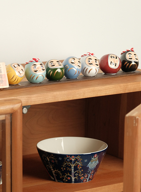 纯手工彩绘濑户烧陶瓷七福神