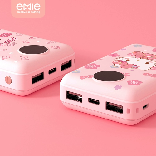Hello Kitty, apple, huawei, вместительный и большой ультратонкий маленький милый портативный креативный блок питания