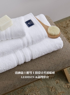 轻奢样板房酒店纯棉毛巾方巾浴巾