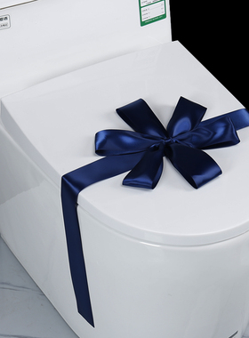 样板间交付马桶封条禁止使用丝带