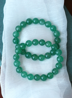 草莓晶水晶学生简约风单圈手串