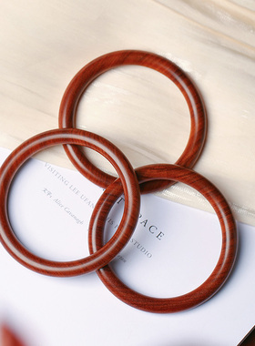 檀木头手镯天然花梨木手镯