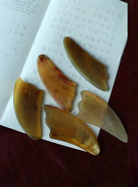 天然牛角刮痧板适合活血按摩