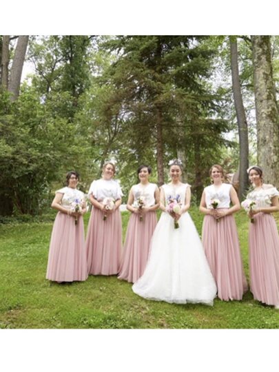 Li Duohai's big mesh and puffy skirt is the same as the stars