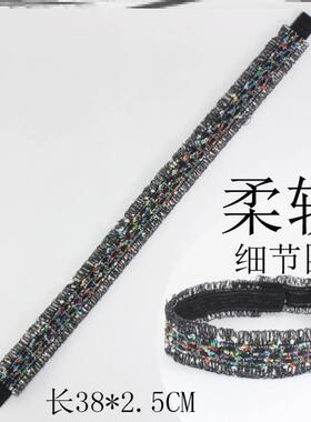 女童宝宝魔术贴发箍发带女发卡儿童发夹刘海贴碎发帖头箍头饰发饰