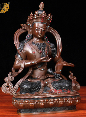纯铜摆件密宗金刚萨埵佛像